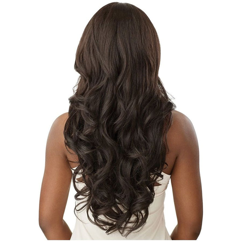 Outre Synthetic Glueless HD Lace Front Wig - Zaydell