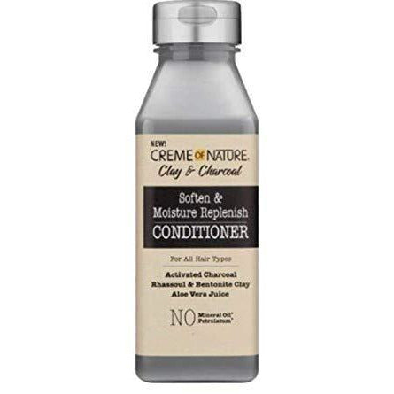 Creme Of Nature Clay & Charcoal Soften & Moisture Replenish Conditioner