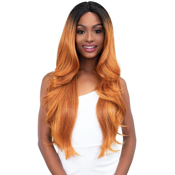Janet Collection Synthetic Extended Part Lace Front Wig - Junny