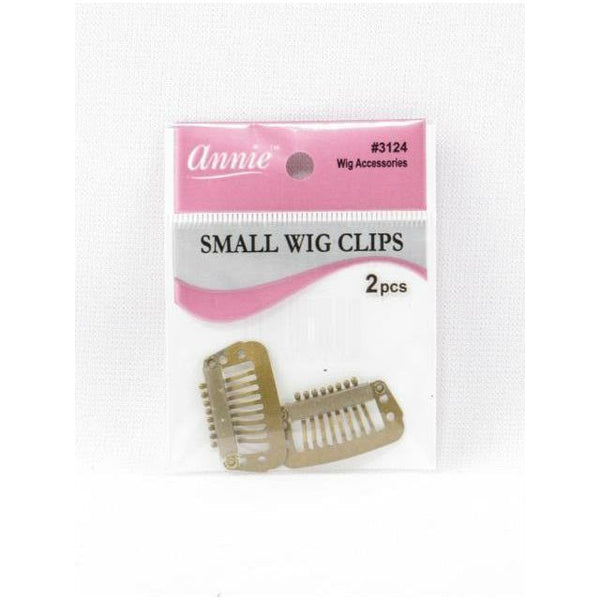 Annie Small Wig Clips Blonde 2 PCS #3124 | Black Hairspray