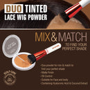 Red by Kiss Duo Tinted Lace Wig Powder - WP04 Light Brown