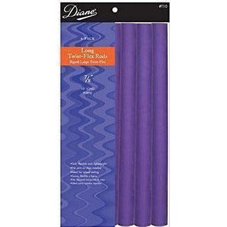 Diane Twist Flex Rods  10" Purple 7/8" 6CT #DT10