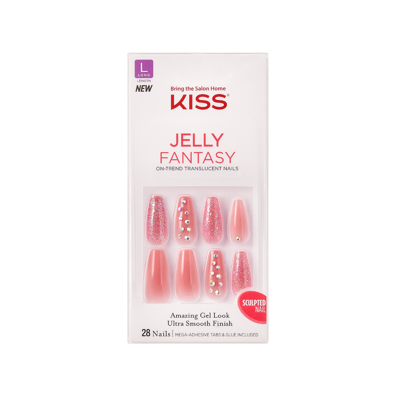 Kiss Jelly Fantasy Translucent Nails – KGFJ01