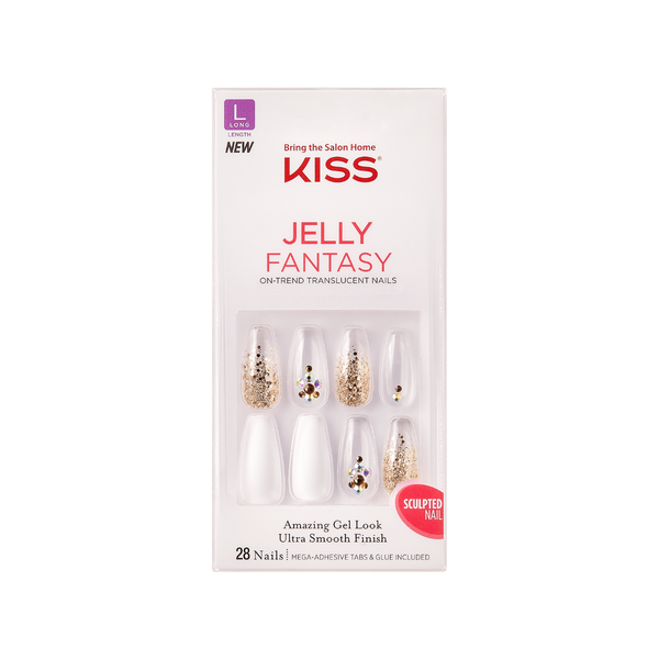 Kiss Jelly Fantasy Translucent Nails – KGFJ03