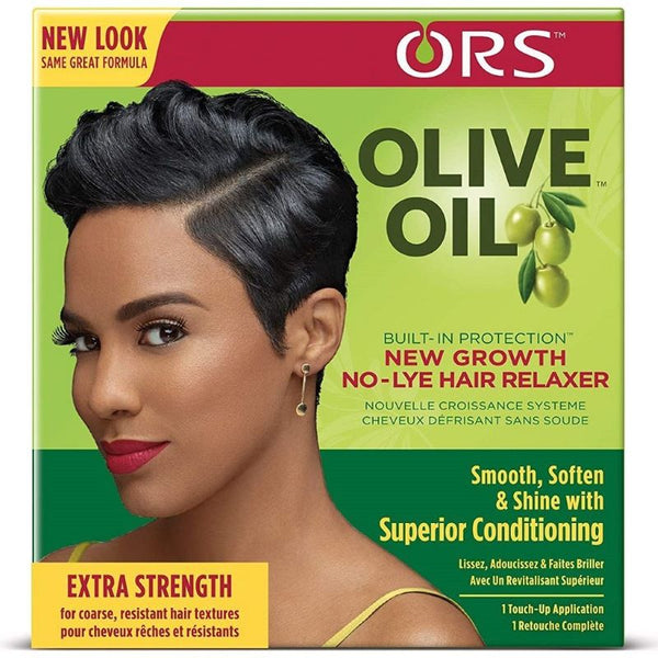 ORS Olive Oil New Growth No-Lye Relaxer Kit Extra Strength