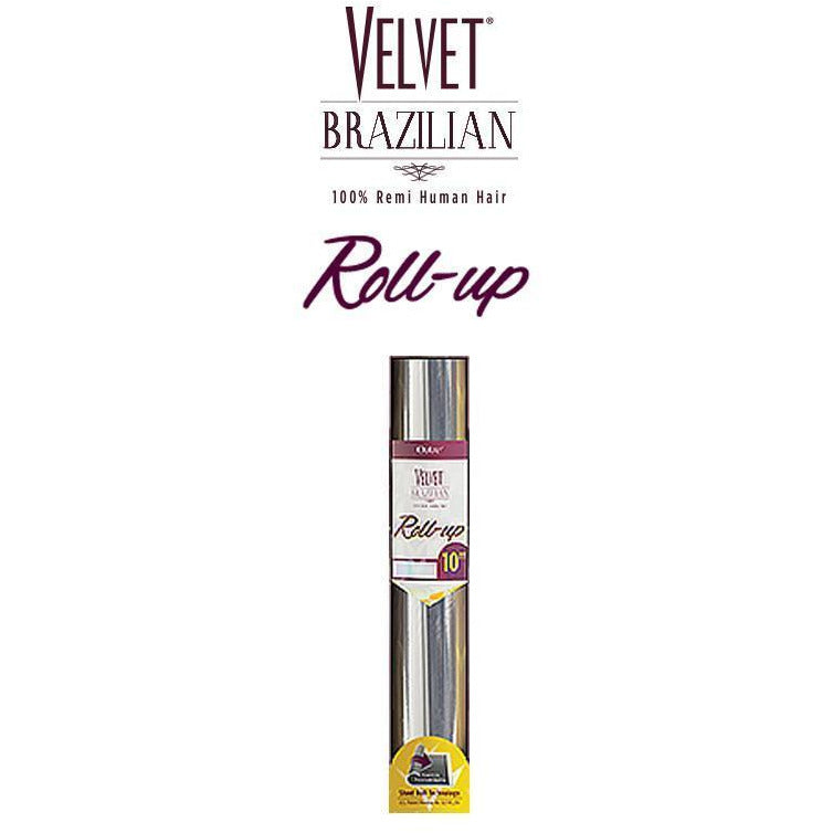 Outre Velvet Brazilian 100% Remi Human Hair Weave – Roll-Up 10"