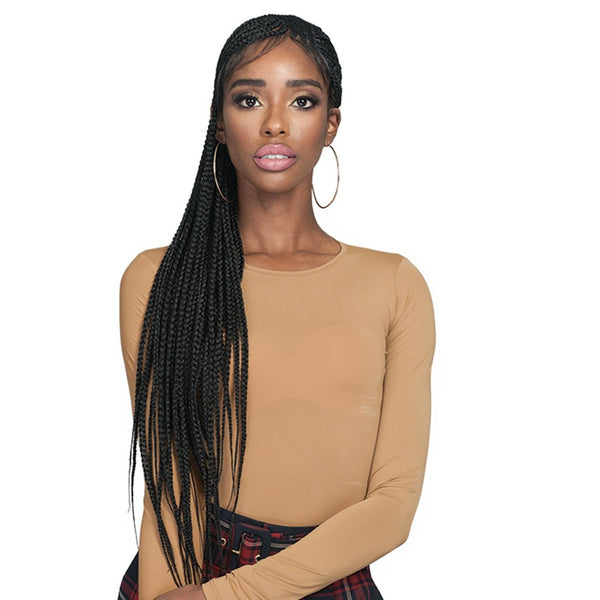 Bobbi Boss Synthetic Insta-Braid Braided Lace Front Wig – MLF511 Simone