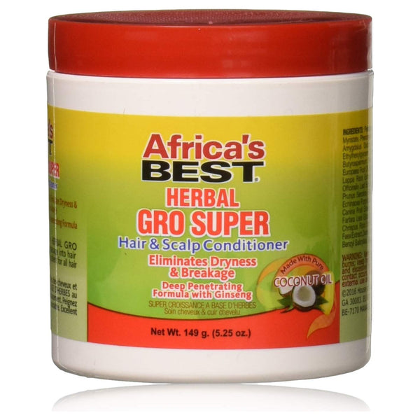 Africa's Best Herbal Gro Super Hair & Scalp Conditioner 5.25 OZ
