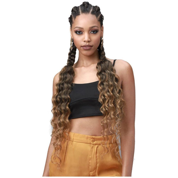 Bobbi Boss Synthetic Pre-Stretched Braids - HB011 3X Ocean Wave 28"