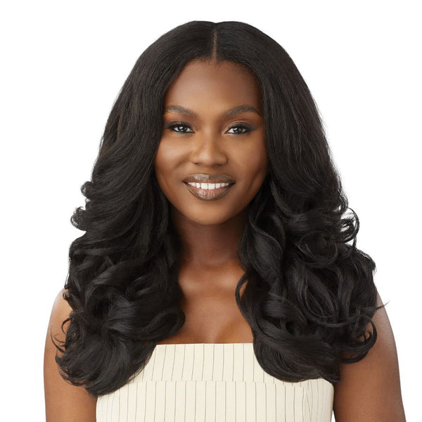 Outre Big Beautiful Hair Leave Out Wig – Dominican Body Curl 20"