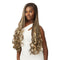Outre Synthetic Pre-Braided 13" x 4" Glueless Lace Frontal Wig - French Curl Box Braids 32"