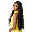 Sensationnel Cloud 9 4" X 4" Hand Braided Glueless Lace Front Wig - Box French Curl 30"