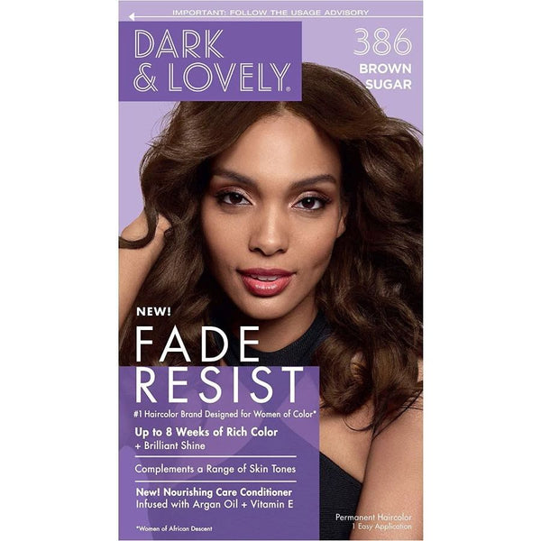 Dark and Lovely Fade Resist Rich Conditioning Color 386 Brown Sugar