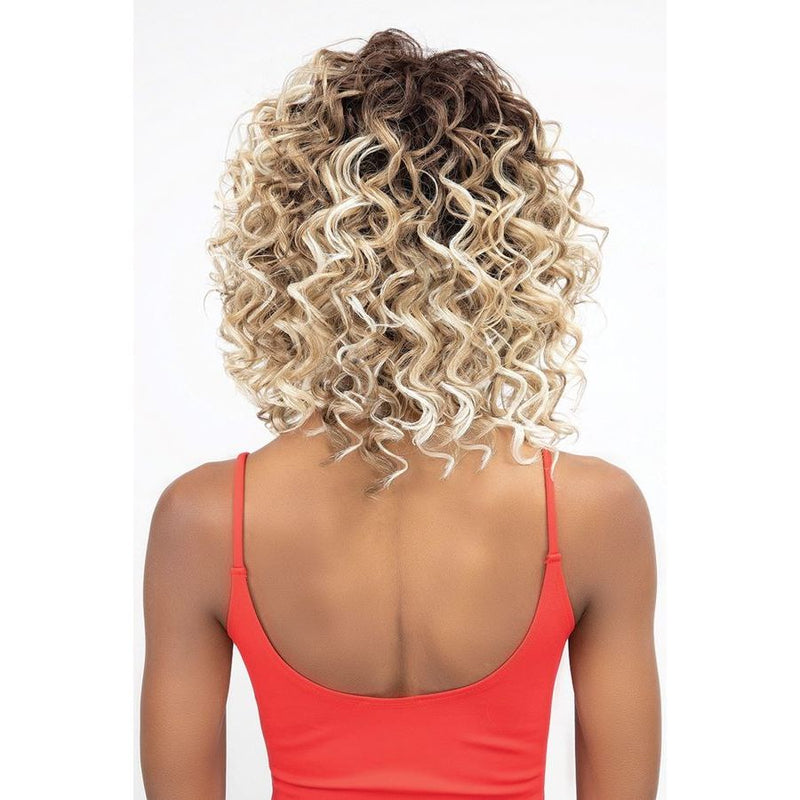 Janet Collection Natural Curly Premium Synthetic Wig - Natural Reagan