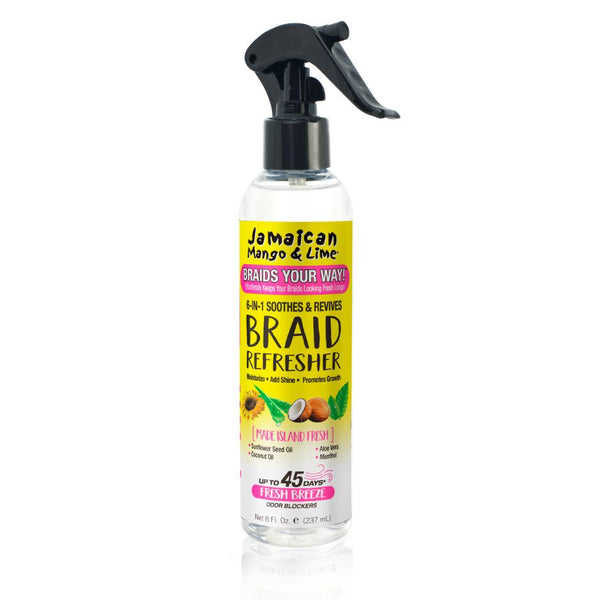 Jamaican Mango & Lime 5-In-1 Soothes & Revives Braid Refresher 8 OZ