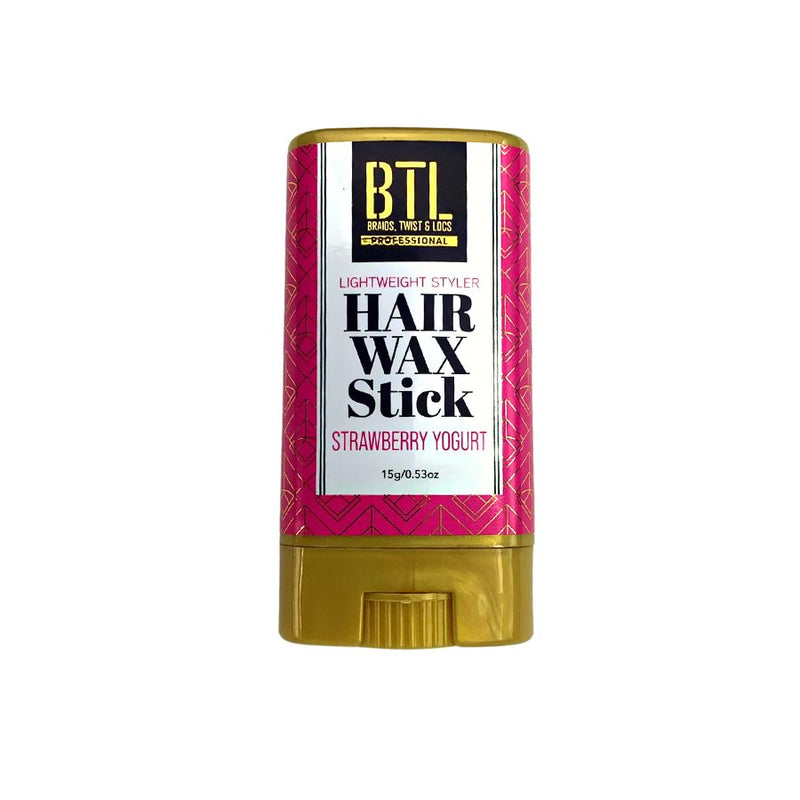 BTL Lightweight Styler Hair Wax Stick - Strawberry Yogurt