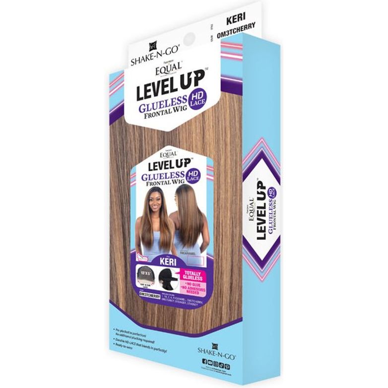 FreeTress Equal Level Up 13" x 4" Glueless HD Lace Frontal Wig - Keri