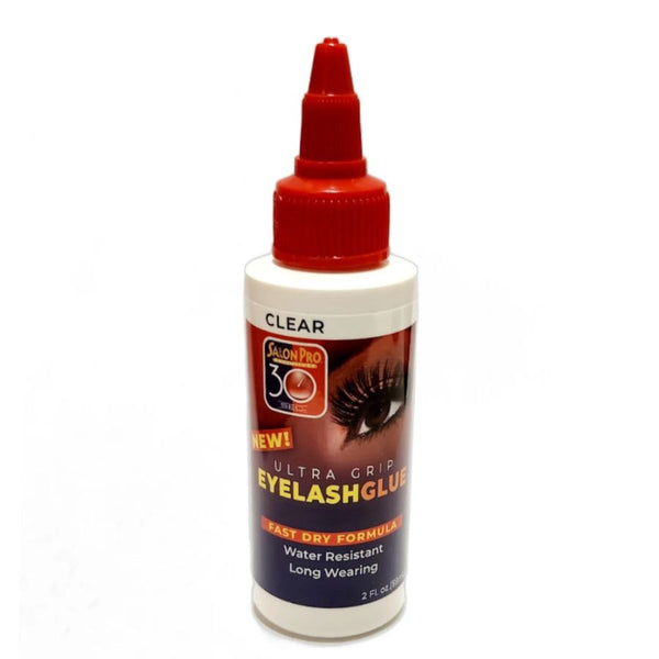 Salon Pro 30 Sec Ultra Grip Eyelash Glue, Clear 1 OZ
