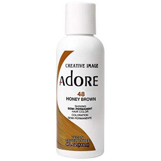 Creative Image Adore Shining Semi-Permanent Hair Color - 48 Honey Brown 4 OZ