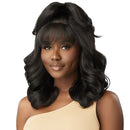 Outre Perfect Hairline 13" x 4" Fully Hand-Tied Synthetic HD Lace Frontal Wig - Imani