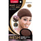 M&M Headgear Qfitt X-Large Brown Stretch Mesh Dome Style Wig Cap