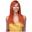 Bobbi Boss 100% Unprocessed Bundle Human Hair Wig - MH1289 Yaki Straight 18" | Black Hairspray