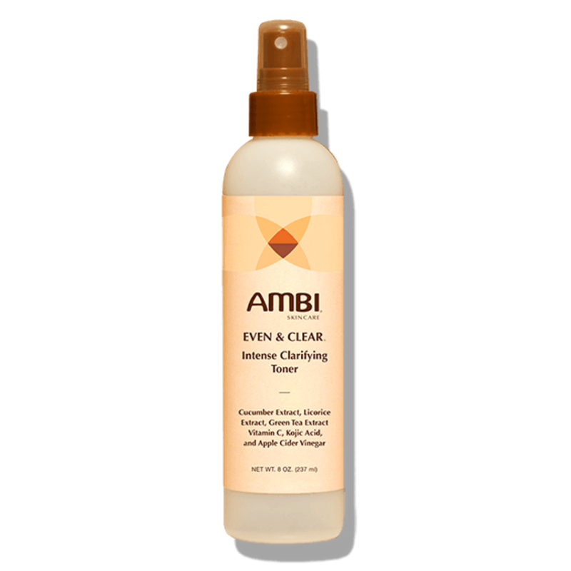 Ambi Skincare Even & Clear Intense Clarifying Toner 8 OZ | Black Hairspray