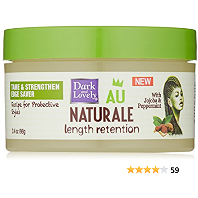 Dark and Lovely Au Naturale Length Retention Tame & Strengthen Edge Saver 3.4 OZ