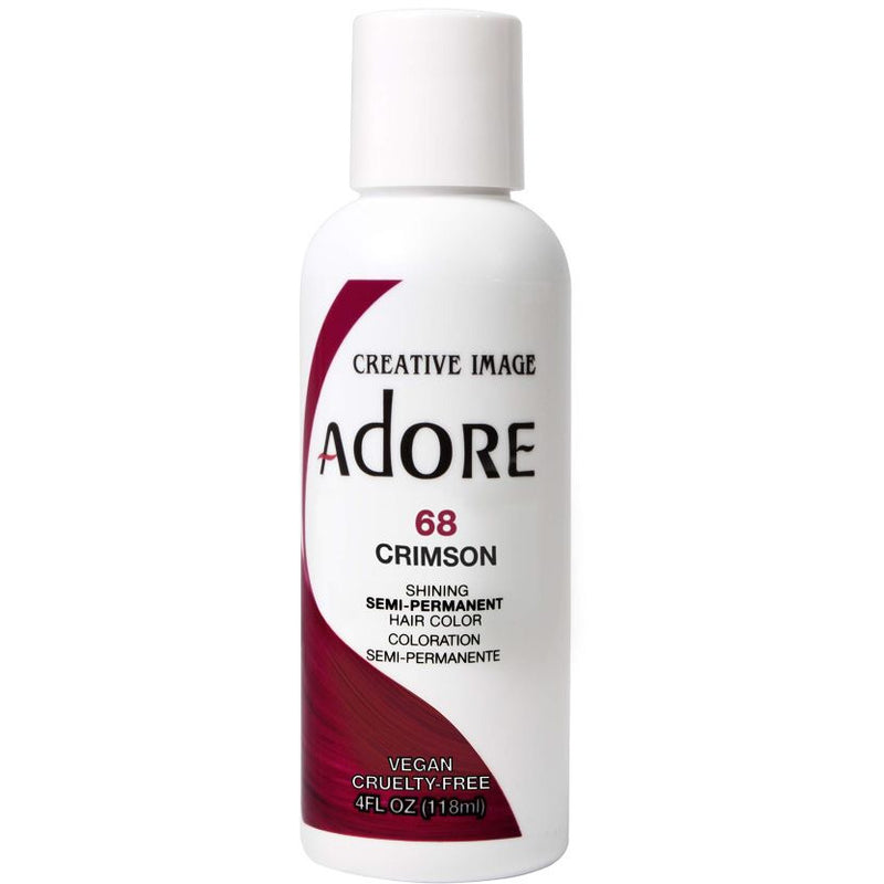 Creative Image Adore Shining Semi-Permanent Hair Color - 68 Crimson 4 OZ
