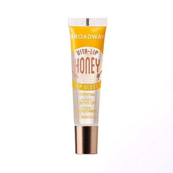 Broadway by Kiss Clear Vita-Lip Honey Lip gloss | Black Hairspray