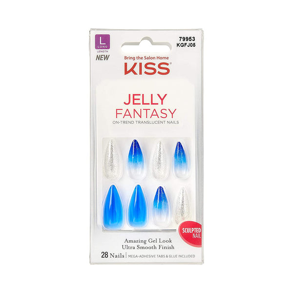 Kiss Jelly Fantasy Translucent Nails – KGFJ05