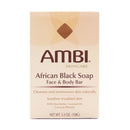 Ambi African Black Soap Face & Body Bar 5.3 OZ