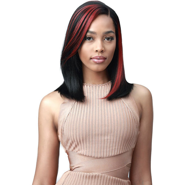 Bobbi Boss Synthetic Lace Front Wig - MLF555 Shavana | Black Hairspray