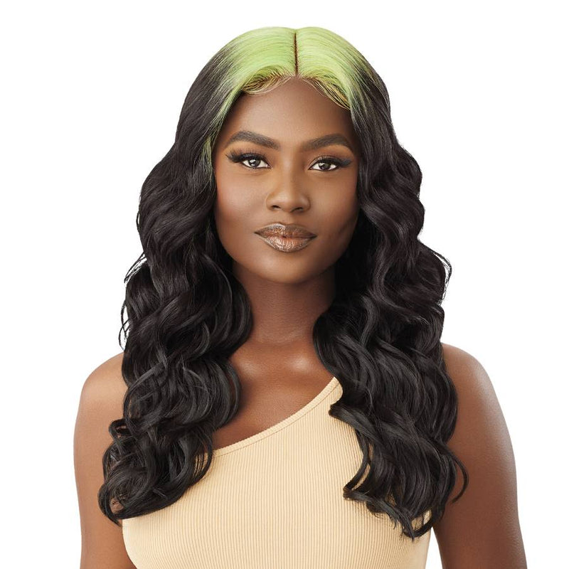 Outre Color Bomb Synthetic Lace Front Wig - Crismina