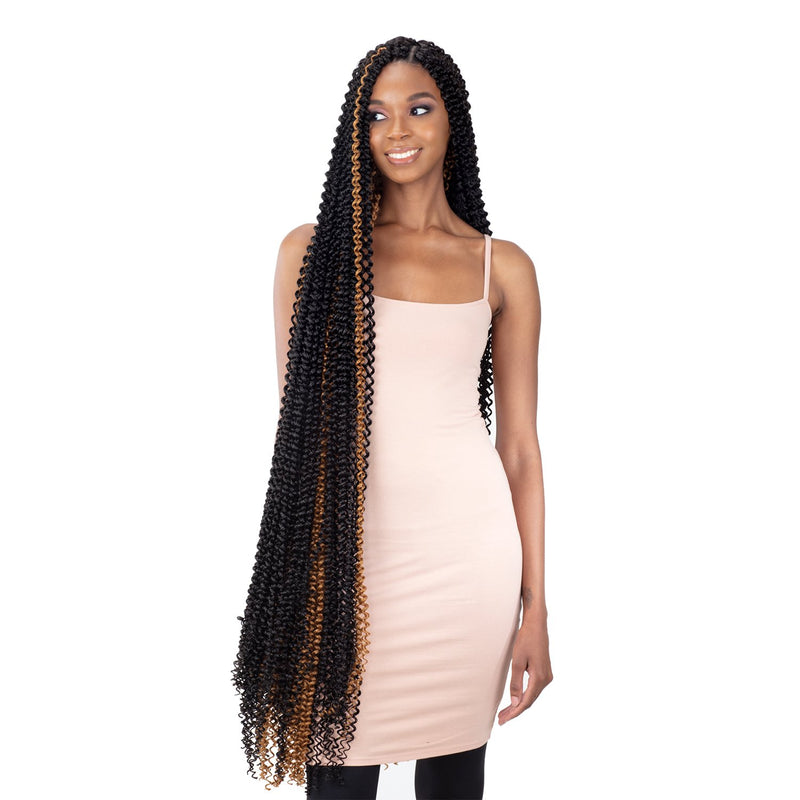 FreeTress Synthetic Crochet Braids - Water Wave Super Extra Long 40"