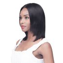 Bobbi Boss 100% Unprocessed Brazilian Virgin Remy Bundle Hair Lace Wig - Straight 12" | Black Hairspray