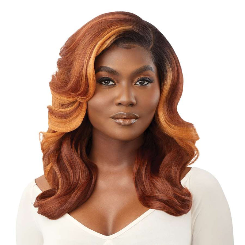 Outre Sleeklay Synthetic Lace Front Wig - Antalia