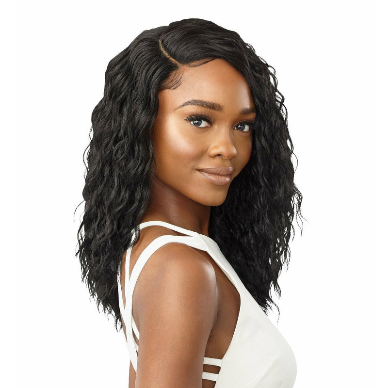 Outre Synthetic Wet & Wavy Lace Front Wig - Marion