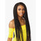 Sensationnel Cloud 9 4" X 4" Hand Braided Swiss Synthetic Lace Front Wig - Box Braid X-Large 36