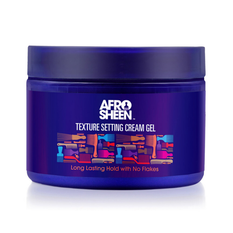 Afro Sheen Texture Setting Cream Gel 12 OZ | Black Hairspray
