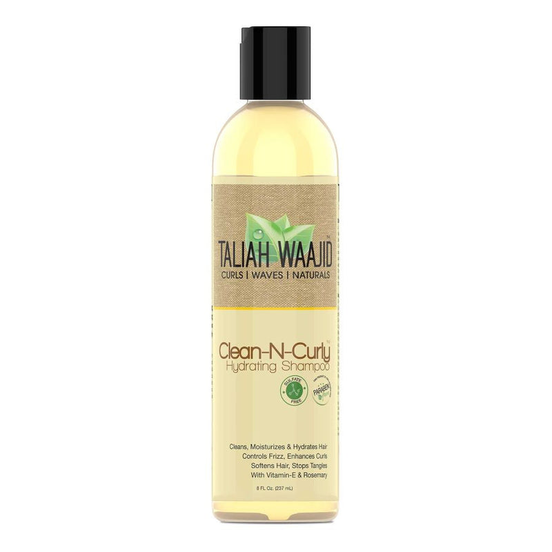 Taliah Waajid Clean- N- Curly Hydrating Shampoo 8 FL.OZ