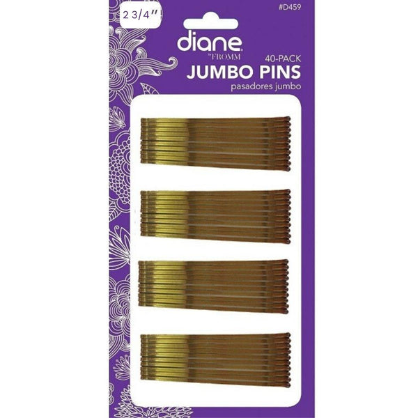 Diane Jumbo Bob Pins 2 3/4"  #D459 Bronze