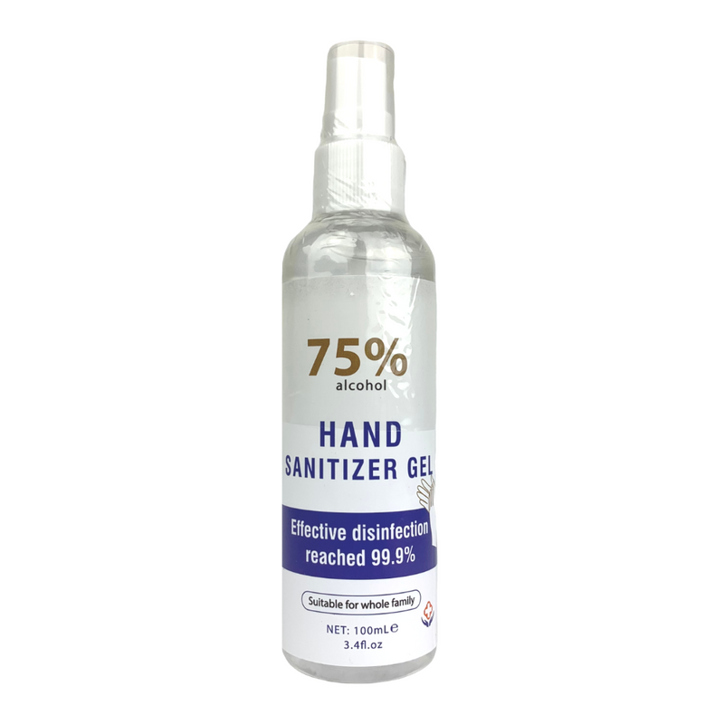 Hand Sanitizer Gel w/ 75% Alcohol 3.4 OZ
