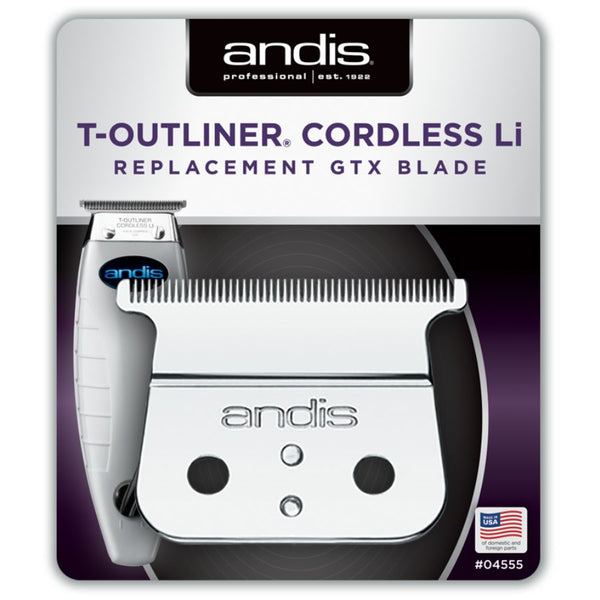 Andis Pro T-Outliner Cordless Li Replacement GTX Blade #04555
