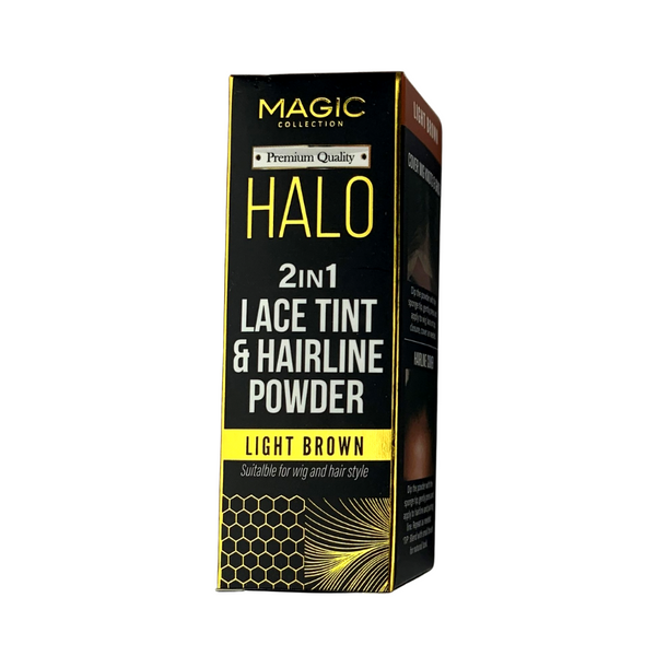 Magic Collection Halo 2 in 1 Lace Tint & Hairline Powder - Light Brown