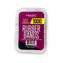 Magic Collection Assorted Rubber Bands 1000 pcs