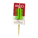 Red by Kiss Triple Multi-Function Comb