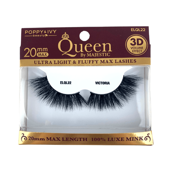 Poppy & Ivy Beauty Queen By Majestic Lashes 100% Luxe Mink - ELQL22 Victoria