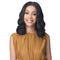 Bobbi Boss 100% Unprocessed Human Hair 13" x 5" Glueless Lace Front Wig - MHLF-602 Ariana | Black Hairspray