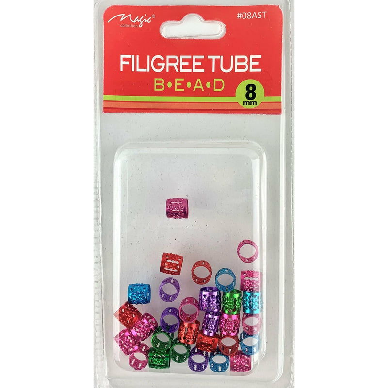 Magic Collection 8MM Assorted Filigree Tube